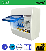 Flink Elektro BV SEP SUNA PV verd. ST6 4000W - ALA C20 300mA - 1xWCD