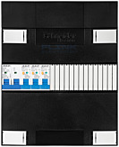 1F groepenkast 12M met 3 aardlekautomaat