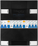 1F groepenkast 12M met 6 groepen