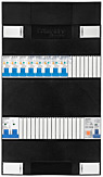 1F groepenkast 24M met 8 aardlekautomaat+PV16-2P
