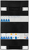 1F groepenkast 24M met 4 groepen+AF+PV20-2P