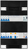 1F groepenkast 24M met 4 groepen+AF+PV20-2P+BT
