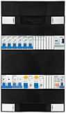1F groepenkast 24M met 6 groepen+AF+PV16-2P+BT