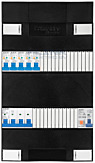 3F groepenkast 24M met 5 aardlekautomaat+PV16-2P