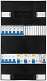 3F groepenkast 24M met 6 groepen+PV20-2P