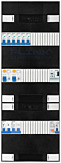 1F groepenkast 36M met 6 groepen+AF+PV16-2P+BT