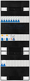 1F groepenkast 36M met 8 groepen+PV20-2P
