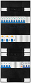3F groepenkast 36M met 10 groepen+PV16-4P