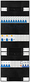 3F groepenkast 36M met 11 groepen+PV20-4P