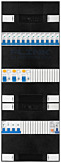 3F groepenkast 36M met 12 groepen+PV20-2P