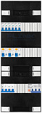 3F groepenkast 36M met 6 groepen+PV20-4P