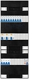 3F groepenkast 36M met 9 groepen+PV16-2P