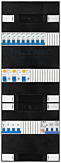 3F groepenkast 36M met 9 groepen+PV20-4P