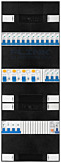3F groepenkast 36M met 15 groepen+PV20-2P