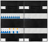 3F groepenkast 48M met 10 groepen