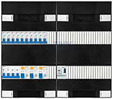 3F groepenkast 48M met 10 groepen+BT