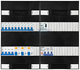 3F groepenkast 48M met 10 groepen+PV16-4P+BT