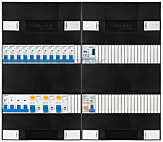 3F groepenkast 48M met 11 groepen+PV20-2P+BT