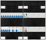 3F groepenkast 48M met 12 groepen+PV20-2P+BT