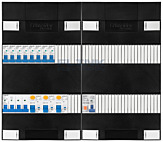 3F groepenkast 48M met 8 groepen+PV16-2P