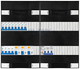 3F groepenkast 48M met 8 groepen+PV16-4P
