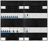 3F groepenkast 48M met 9 groepen+PV16-2P+BT