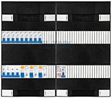 3F groepenkast 48M met 9 groepen+PV20-2P