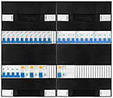 3F groepenkast 48M met 11 groepen+3KR