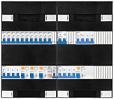 3F groepenkast 48M met 11 groepen+kook+KR+AF+PV16-2P