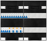 3F groepenkast 48M met 14 groepen