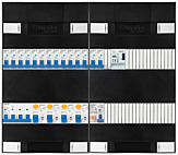 3F groepenkast 48M met 14 groepen+PV20-2P+BT