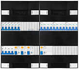 3F groepenkast 48M met 6 groepen+3KR