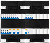 3F groepenkast 48M met 7 groepen+kook+KR