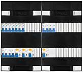 3F groepenkast 48M met 7 groepen+KR
