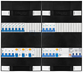 3F groepenkast 48M met 7 groepen+KR+AF+PV20-4P