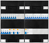 3F groepenkast 48M met 8 groepen+3KR