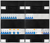 3F groepenkast 48M met 8 groepen+KR+AF+PV16-4P