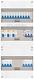 3F groepenkast 36M met 11 groepen+AF+PV16-4P