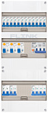 3F groepenkast 36M met 12 groepen+AF+PV16-4P