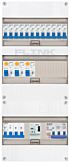 3F groepenkast 36M met 12 groepen+PV16-4P+BT