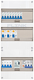 3F groepenkast 36M met 8 groepen+PV20-4P+BT