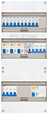 3F groepenkast 36M met 10 groepen+KR+PV16-2P