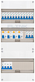 3F groepenkast 36M met 15 groepen