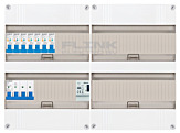 3F groepenkast 48M met 7 aardlekautomaat+BT