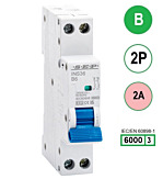 SEP INS36-2B02 inst. 2p B2 6kA (18mm)