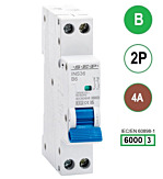 SEP INS36-2B04 inst. 2p B4 6kA (18mm)