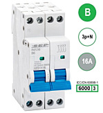 SEP INS36-3NB16 inst. 3p+n B16 6kA (36mm)