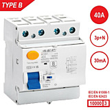 SEP RCD1 Type B al.schak 4p 40A 30mA 10kA