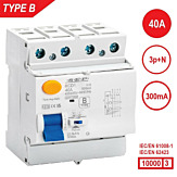 SEP RCD1 Type B al.schak 4p 40A 300mA 10kA