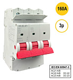 SEP HS1 Hoofdschakelaar 3p 160A (415V)